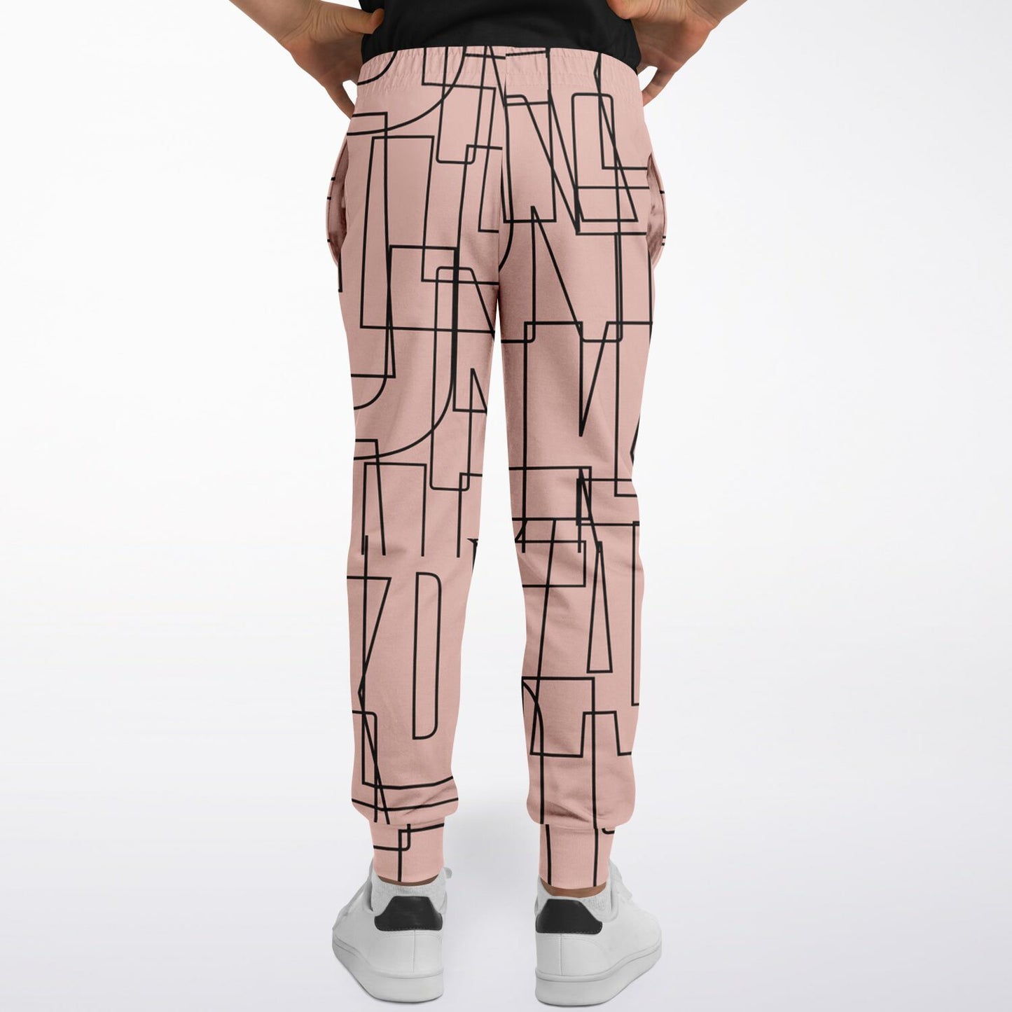 Duntalk "Gridlock" Youth Jogger - Pink Subliminator