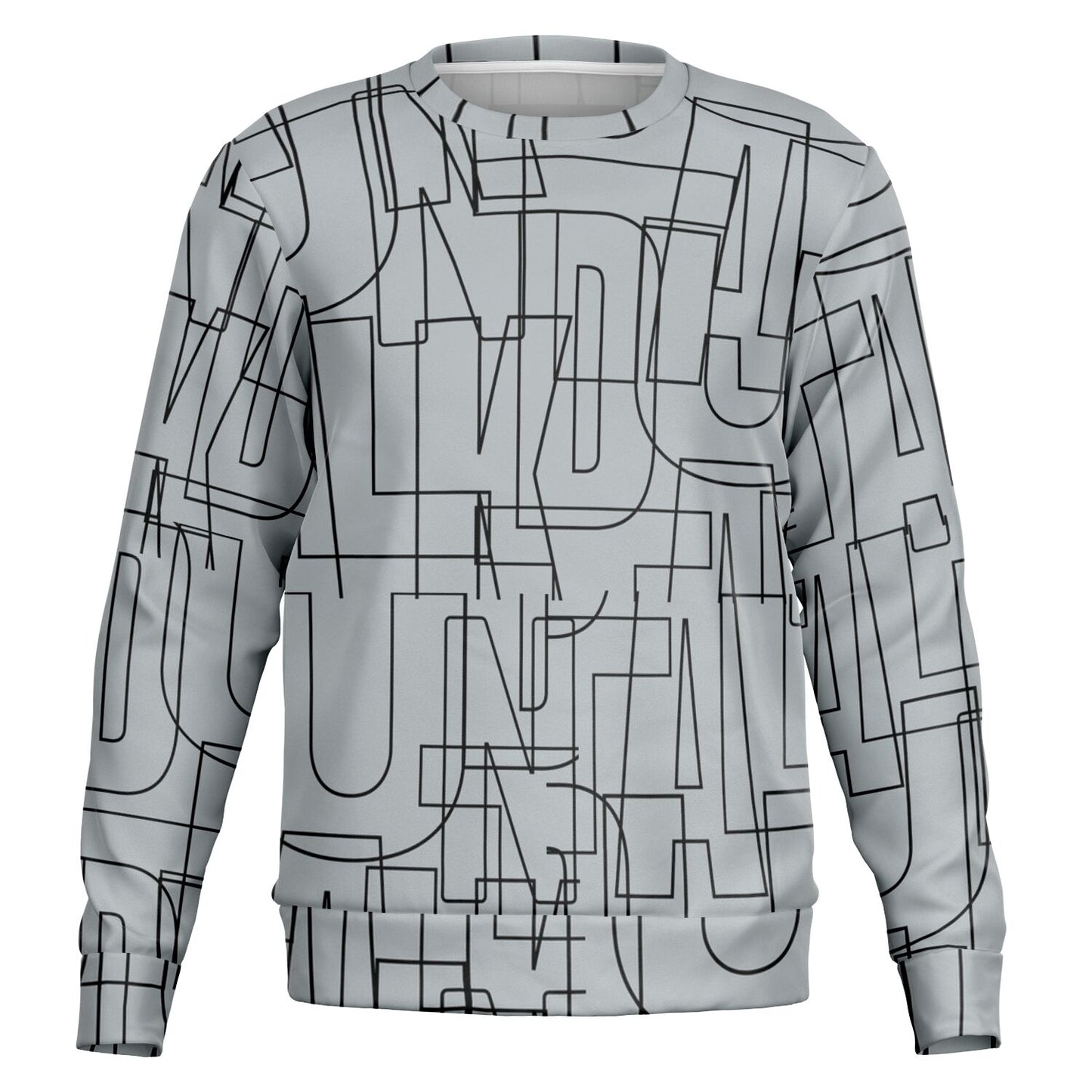 Duntalk "Gridlock" Adult Sweatshirt - Grey Subliminator