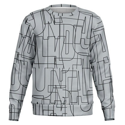 Duntalk "Gridlock" Adult Sweatshirt - Grey Subliminator