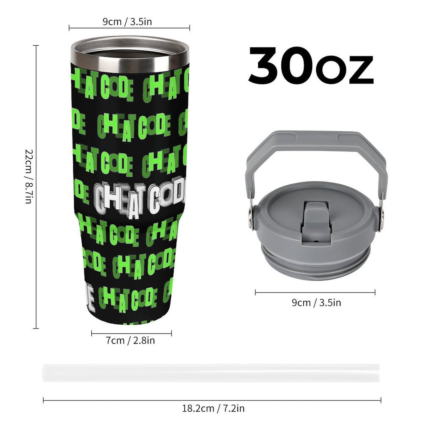 Cheat Code Tumbler - Black