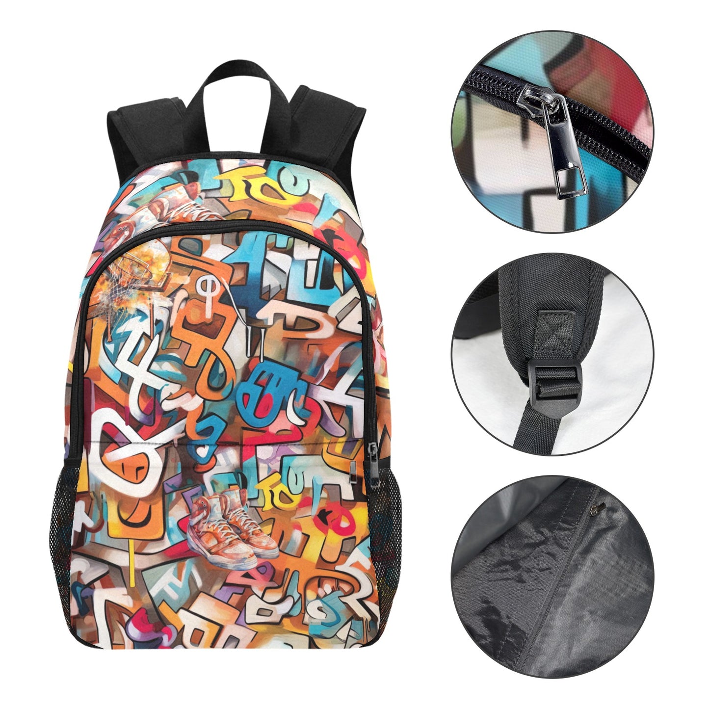 "One Stop" Small Backpack - Red