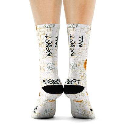 Basketball Crew Socks - Sporty Style for Fans & Players