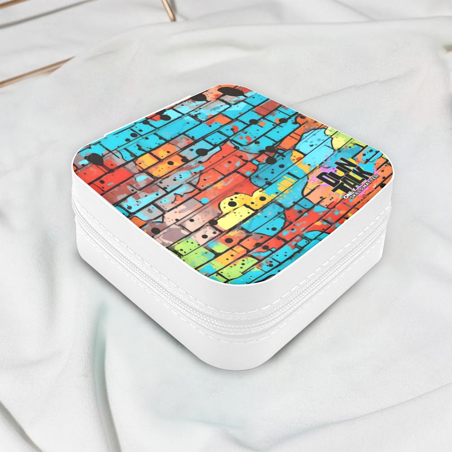 "Paint" Drip Lock Sports Travel Jewelry Box