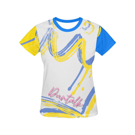 Duntalk "Freestyle" Women's T-Shirt - Yellow e-joyer