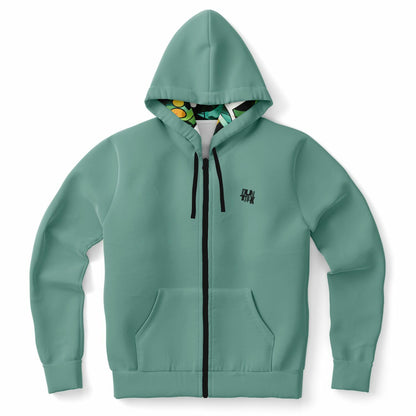 Ground Game Zip-Up Hoodie - Reverse