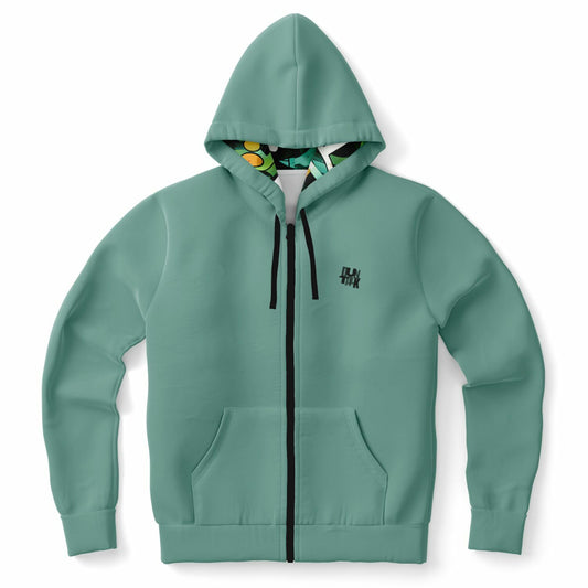 Ground Game Zip-Up Hoodie - Reverse