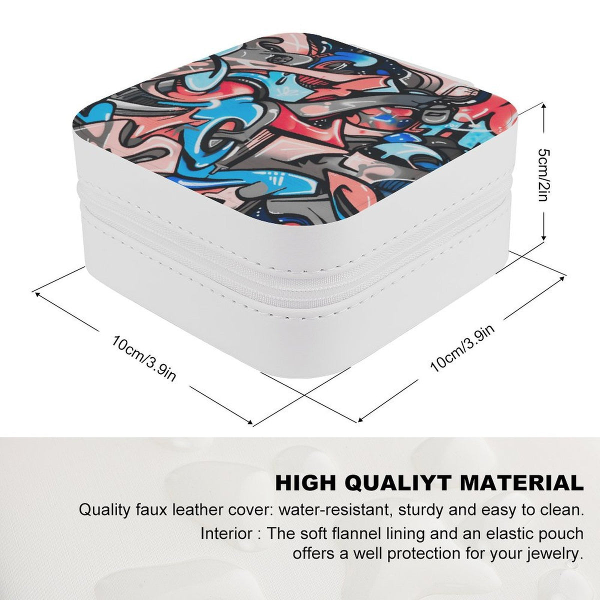 Tempo Drip Lock Jewelry Box - Pink