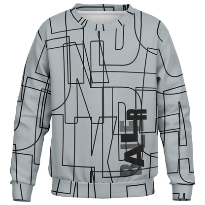 Duntalk "Gridlock" Youth Basketball Sweatshirt – Grey Subliminator