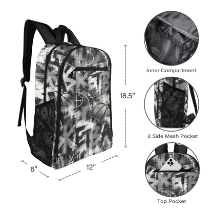 Concrete Backpack - Large Grey/Black