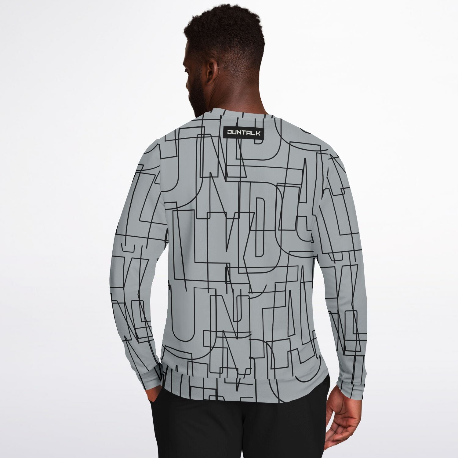 Duntalk "Gridlock" Adult Sweatshirt - Grey Subliminator