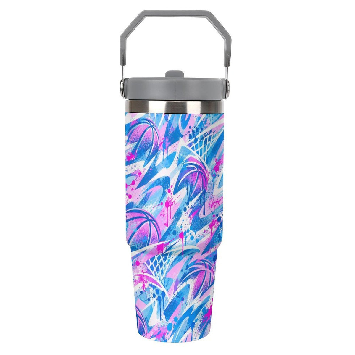 Storm Tumbler - Blue/Pink
