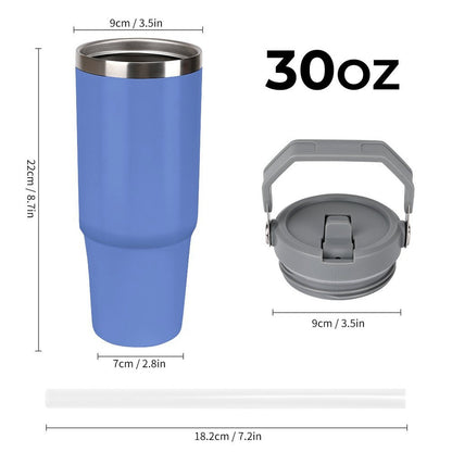 Customizable Tumbler - Dusty Blue