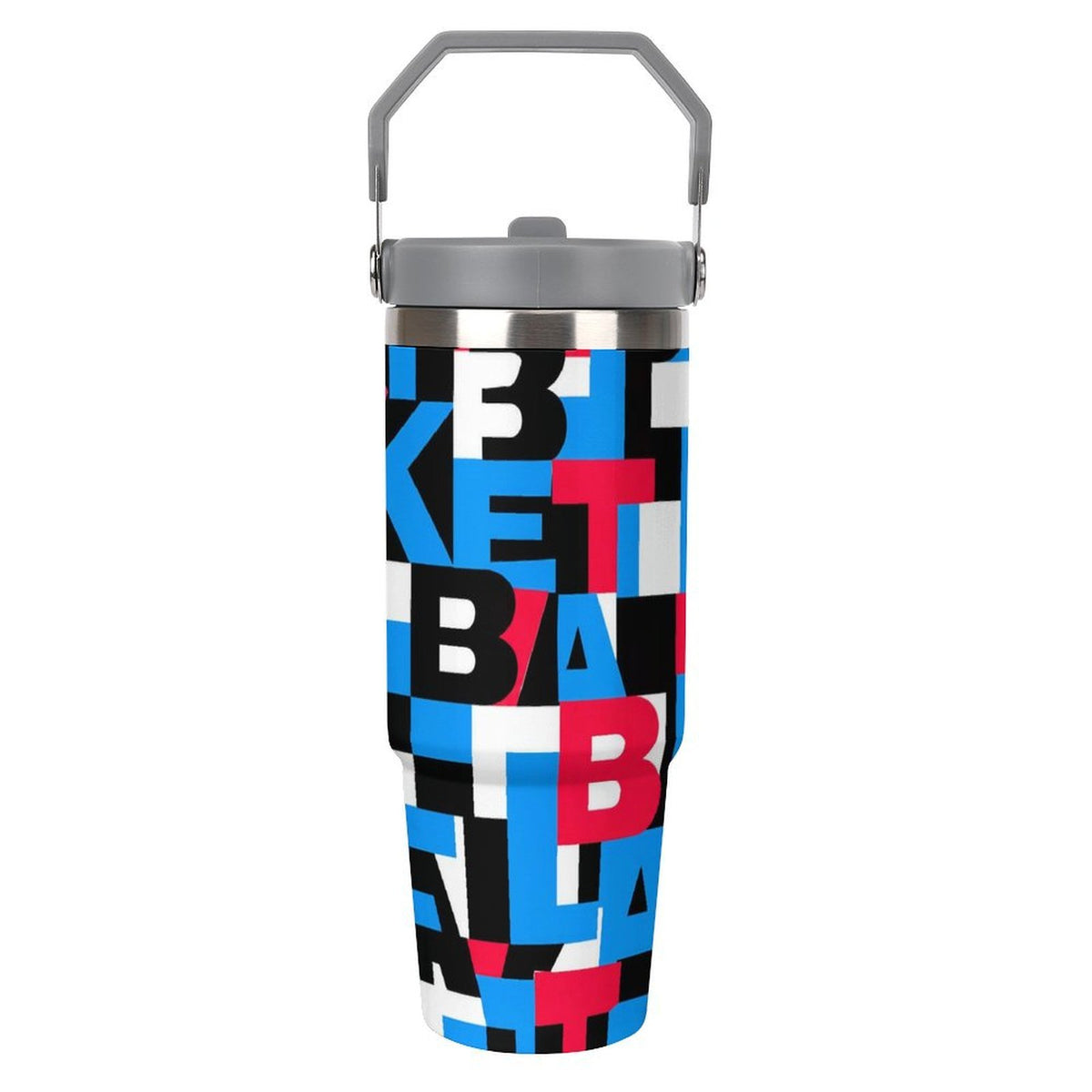 Block Party Tumbler - Red/Blue
