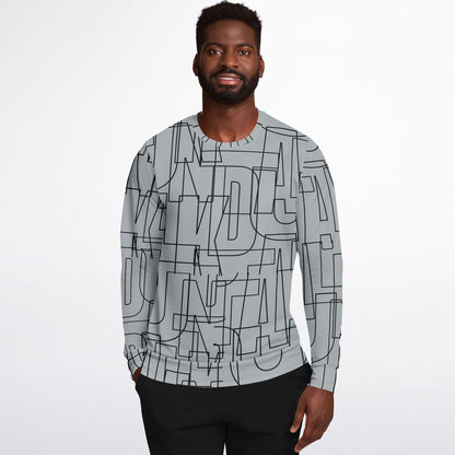 Duntalk "Gridlock" Adult Sweatshirt - Grey Subliminator