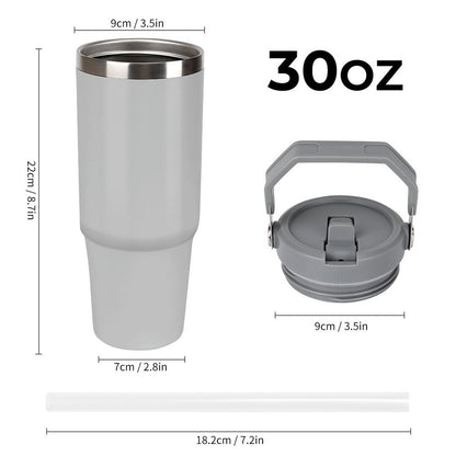 Customizable Tumbler - Grey
