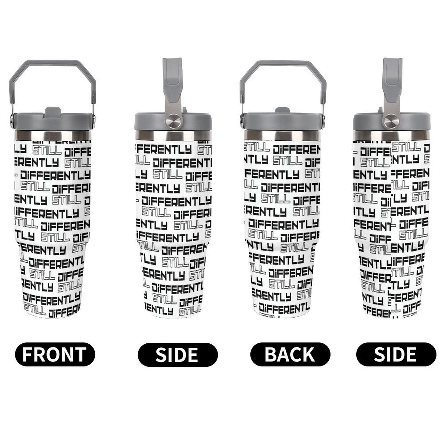 Differently Tumbler - White