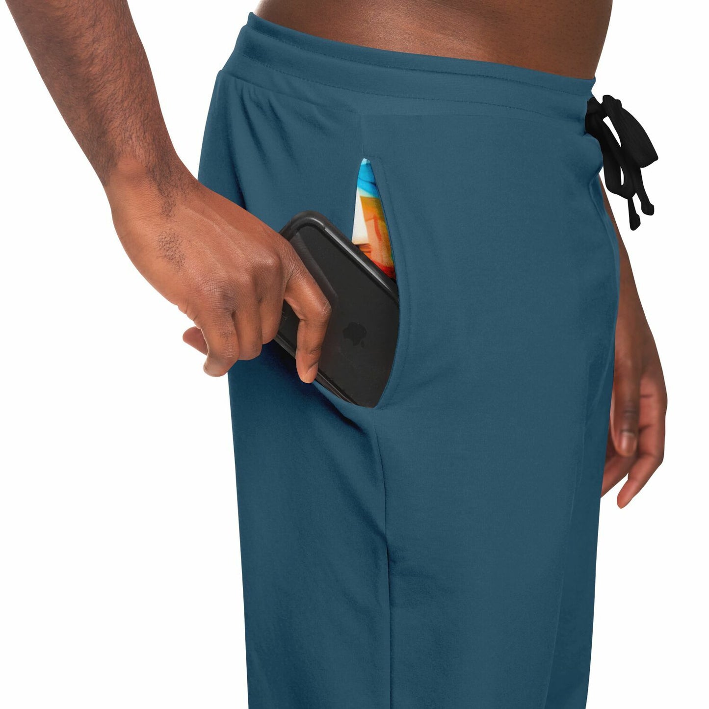 Duntalk "One Stop" Basketball Adult Joggers - Blue