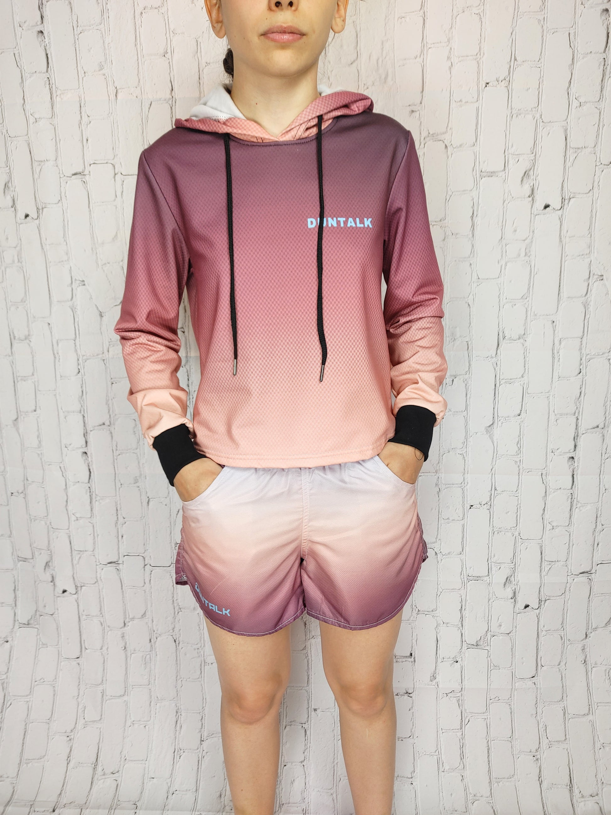 Duntalk "Ball IQ" Basketball Crop Hoodie e-joyer