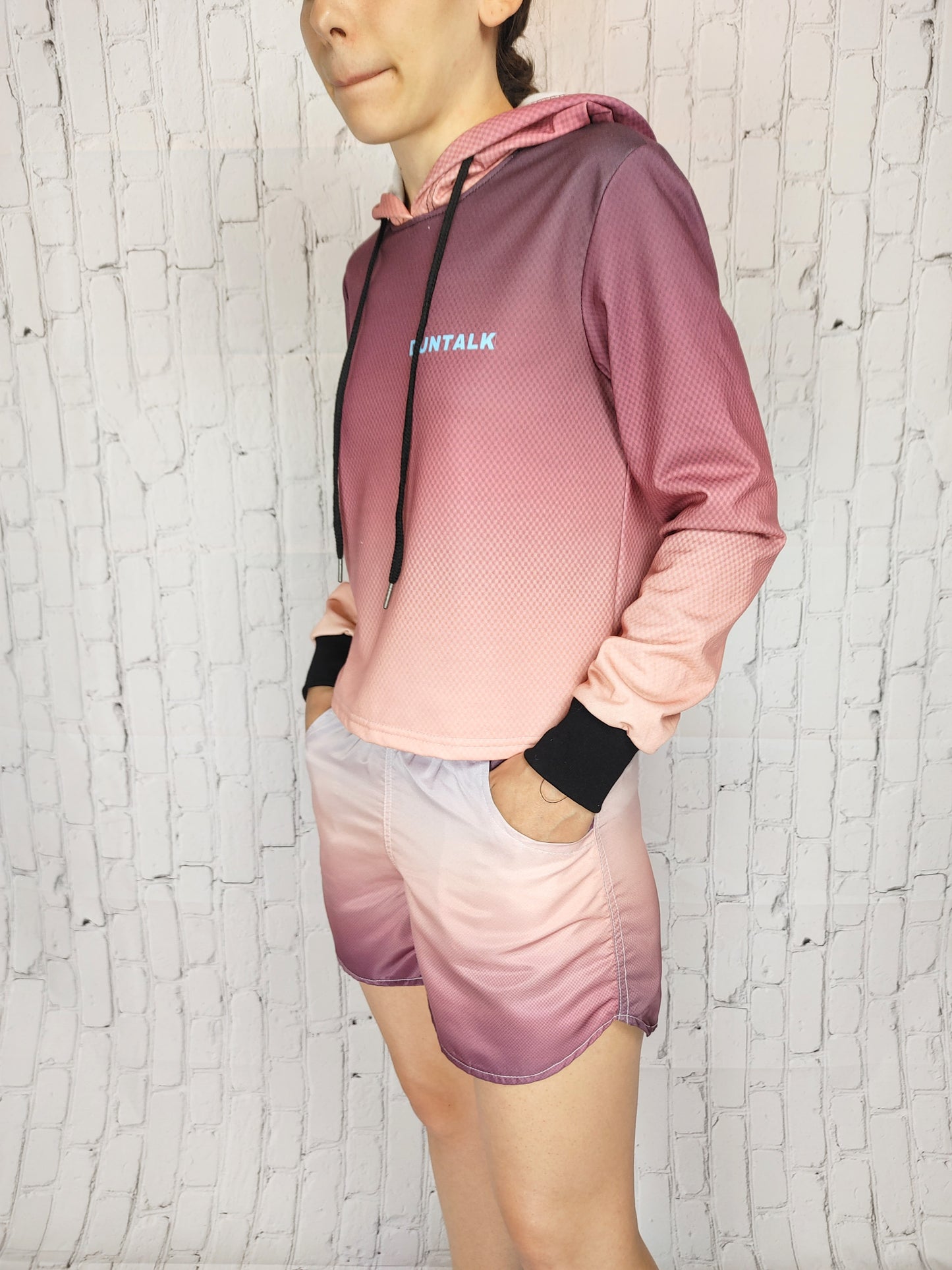Duntalk "Ball IQ" Basketball Crop Hoodie e-joyer