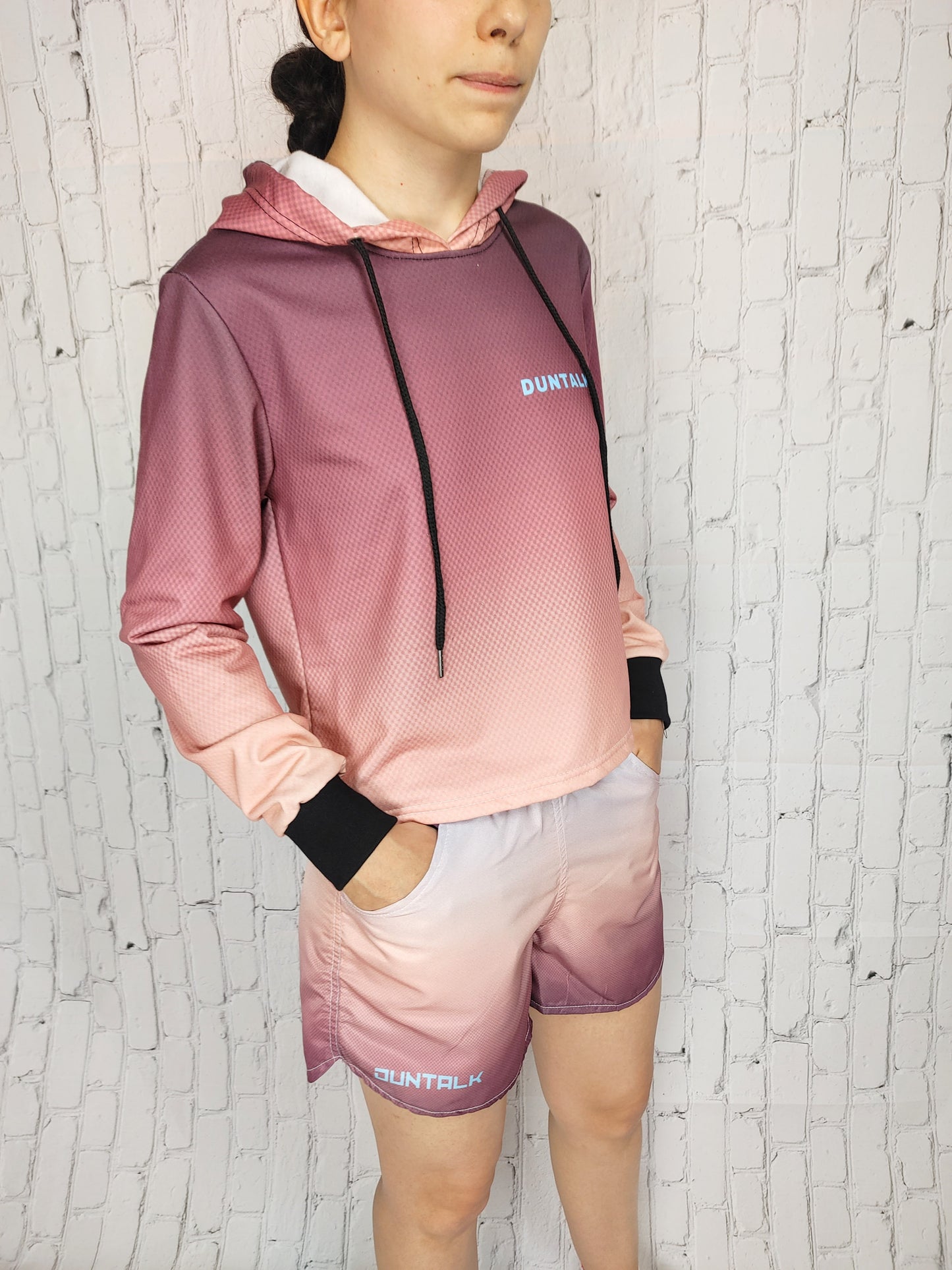 Duntalk "Ball IQ" Basketball Crop Hoodie e-joyer