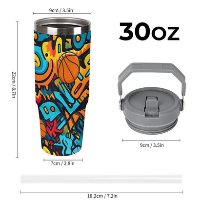 Graffiti Tumbler - Orange