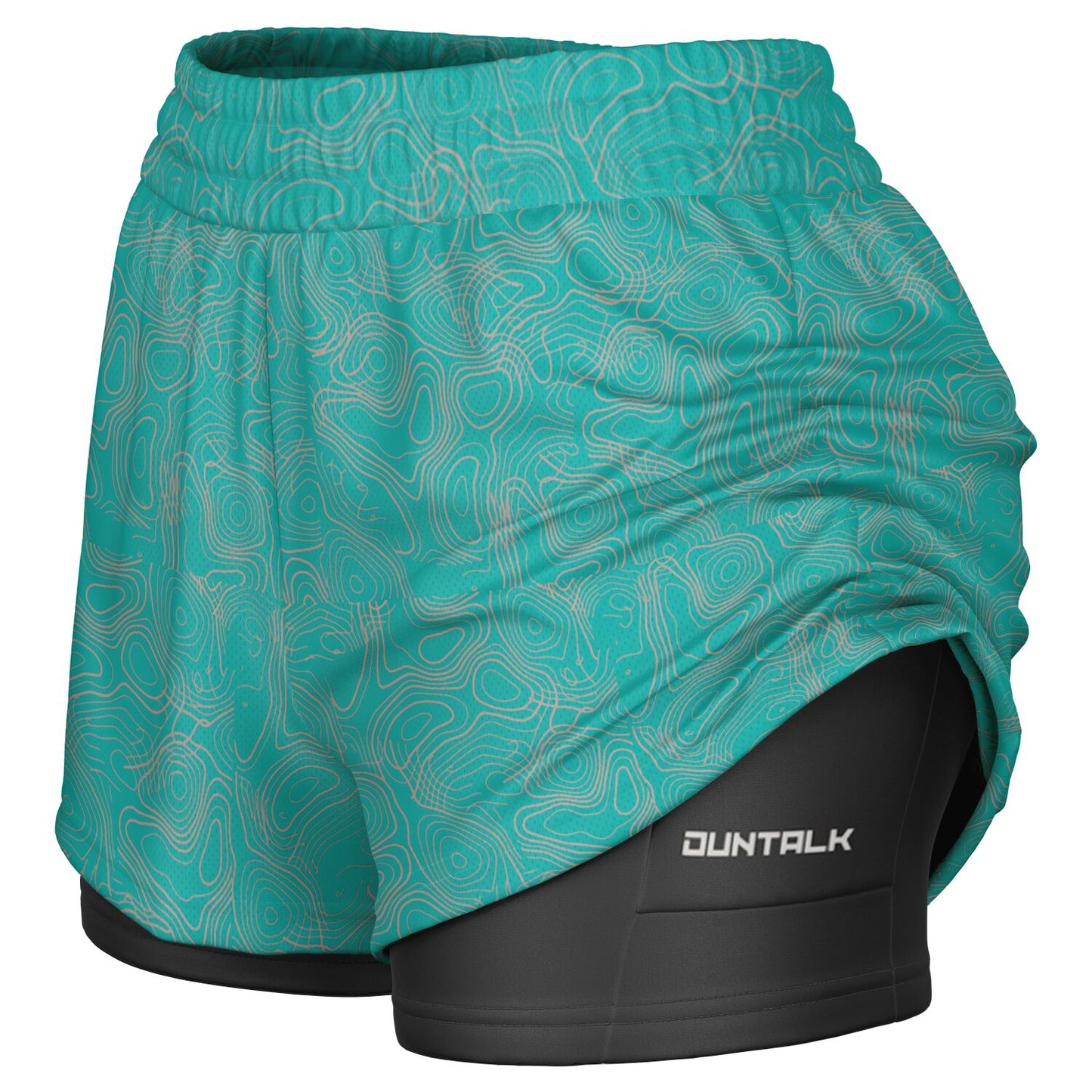 Duntalk "Splash" 2 in 1 Basketball Shorts Subliminator