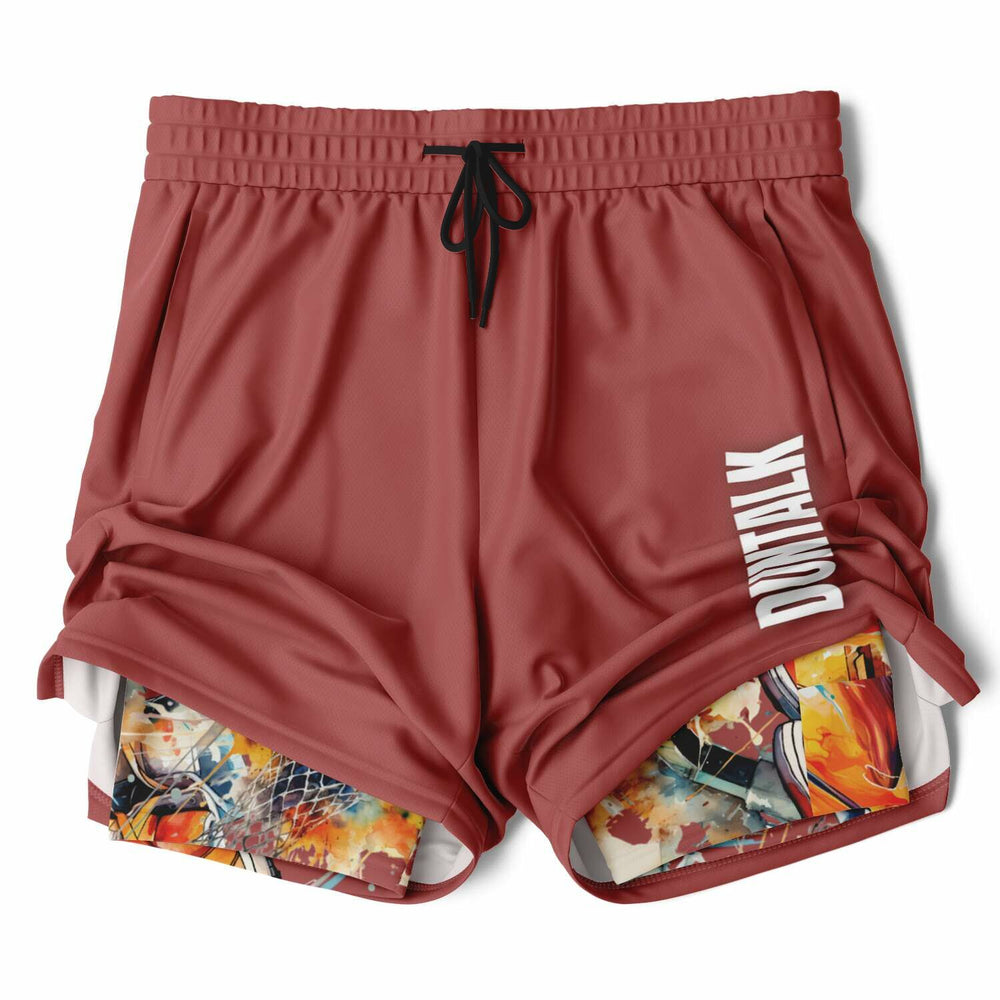 Paint Men's 2-in-1 Shorts