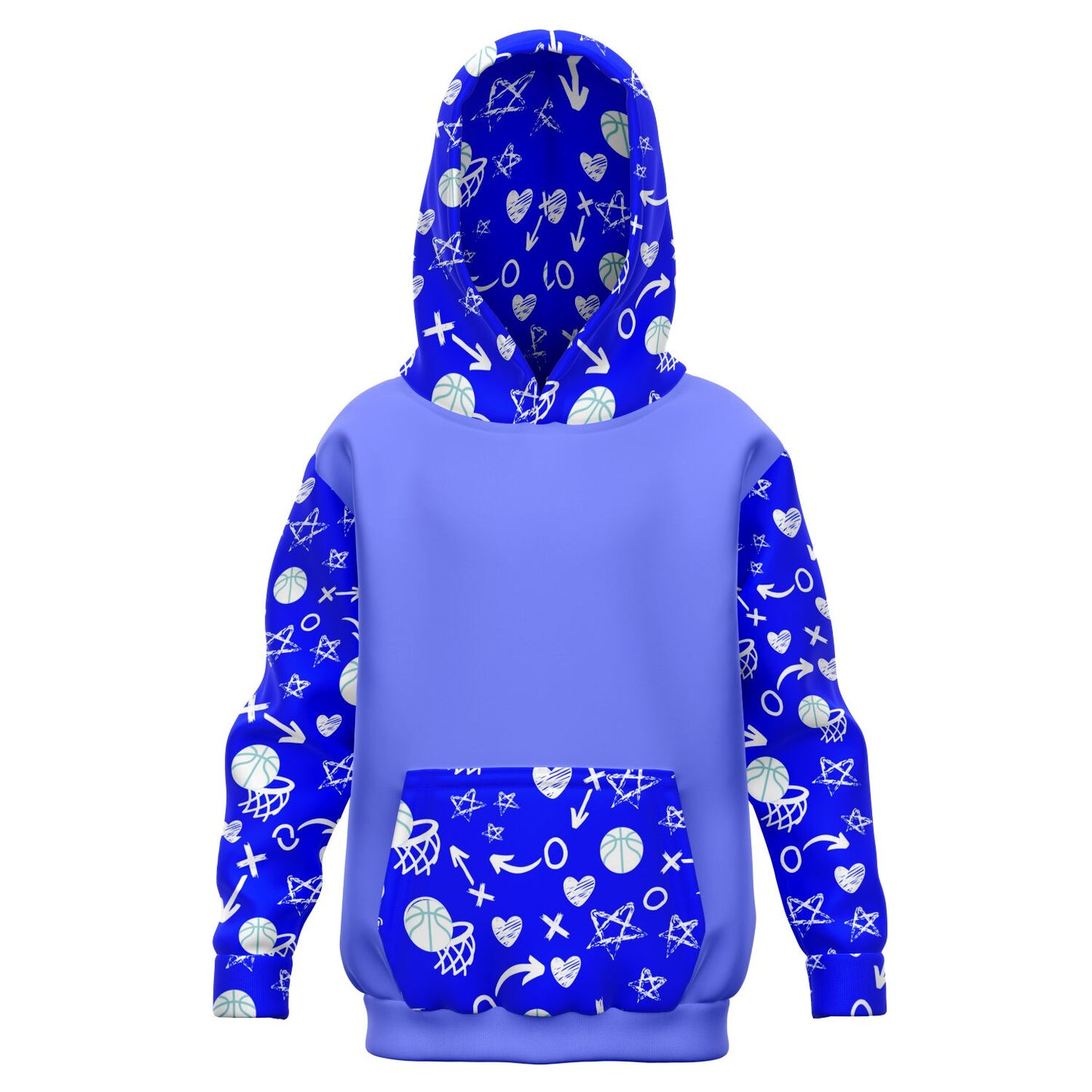 Duntalk "Da Gyal Dem" Basketball Youth Hoodie - Blue