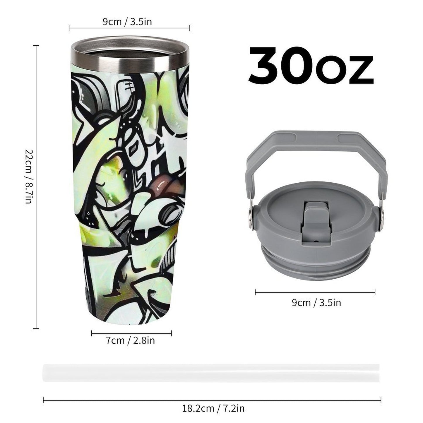 Paint Tumbler - Green