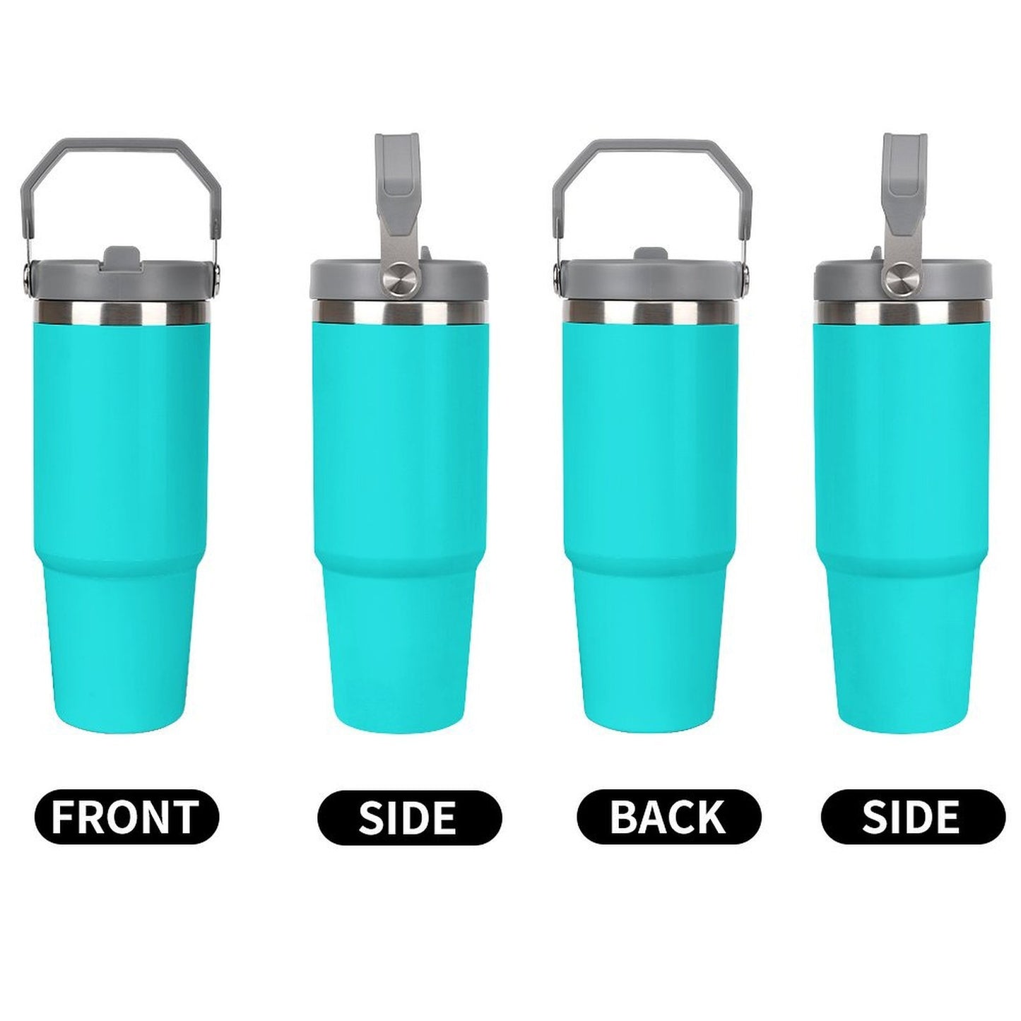 Customizable Tumbler - Light Blue