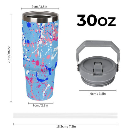 Splatter Tumbler - Blue