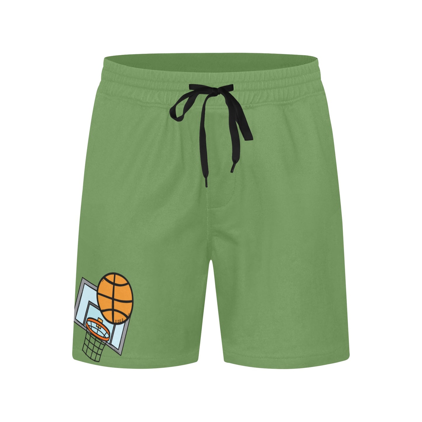 Duntalk "Doodle" Mid-Length Shorts Green