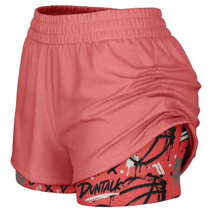 Chaos 2 in 1 Women's Shorts Reverse
