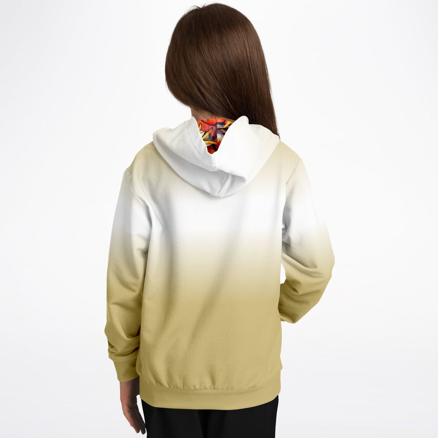 "Fade" Youth Hoodie-  Sand