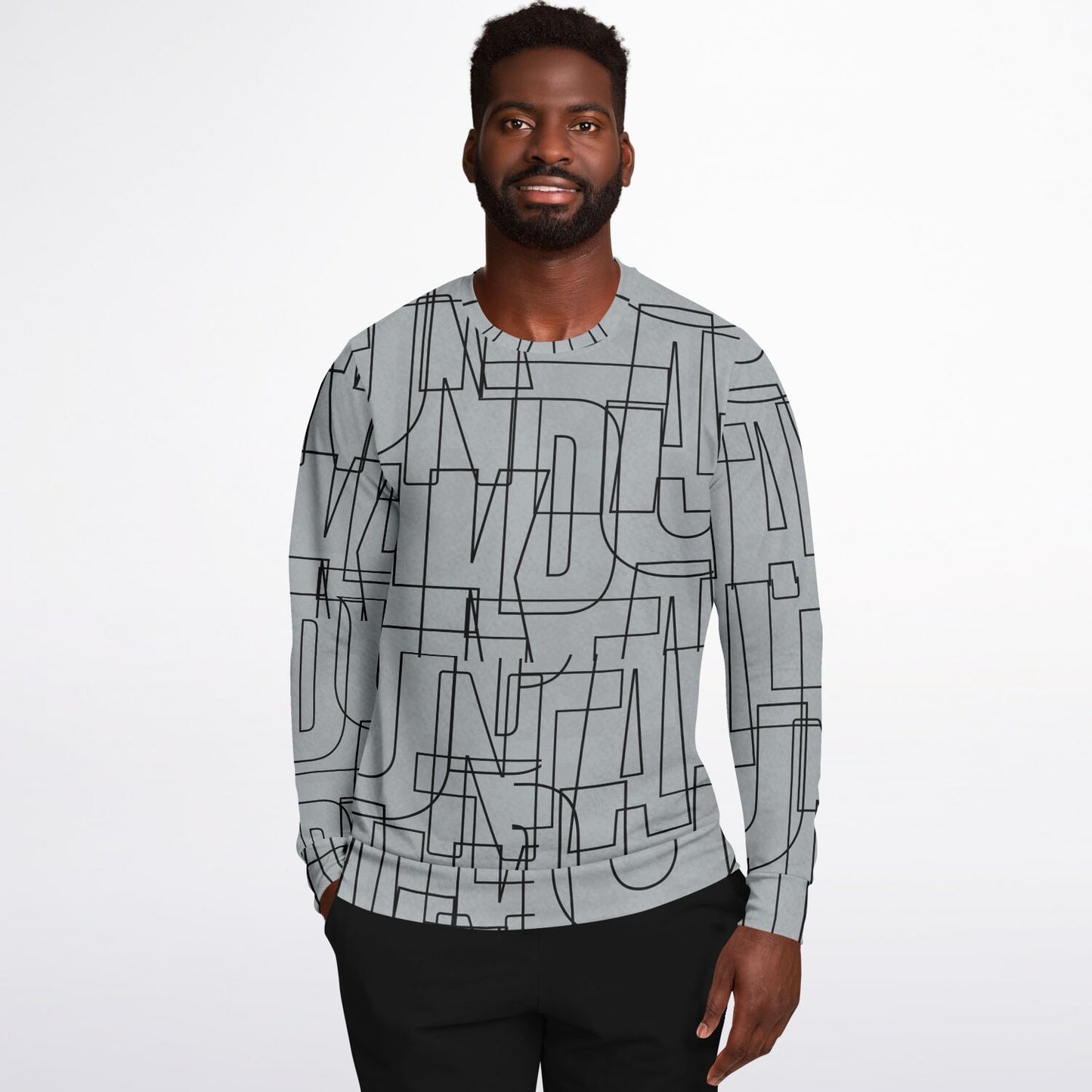 Duntalk "Gridlock" Adult Sweatshirt - Grey