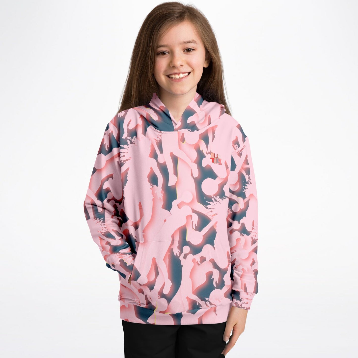 Tempo Youth Girl's Hoodie - Pink