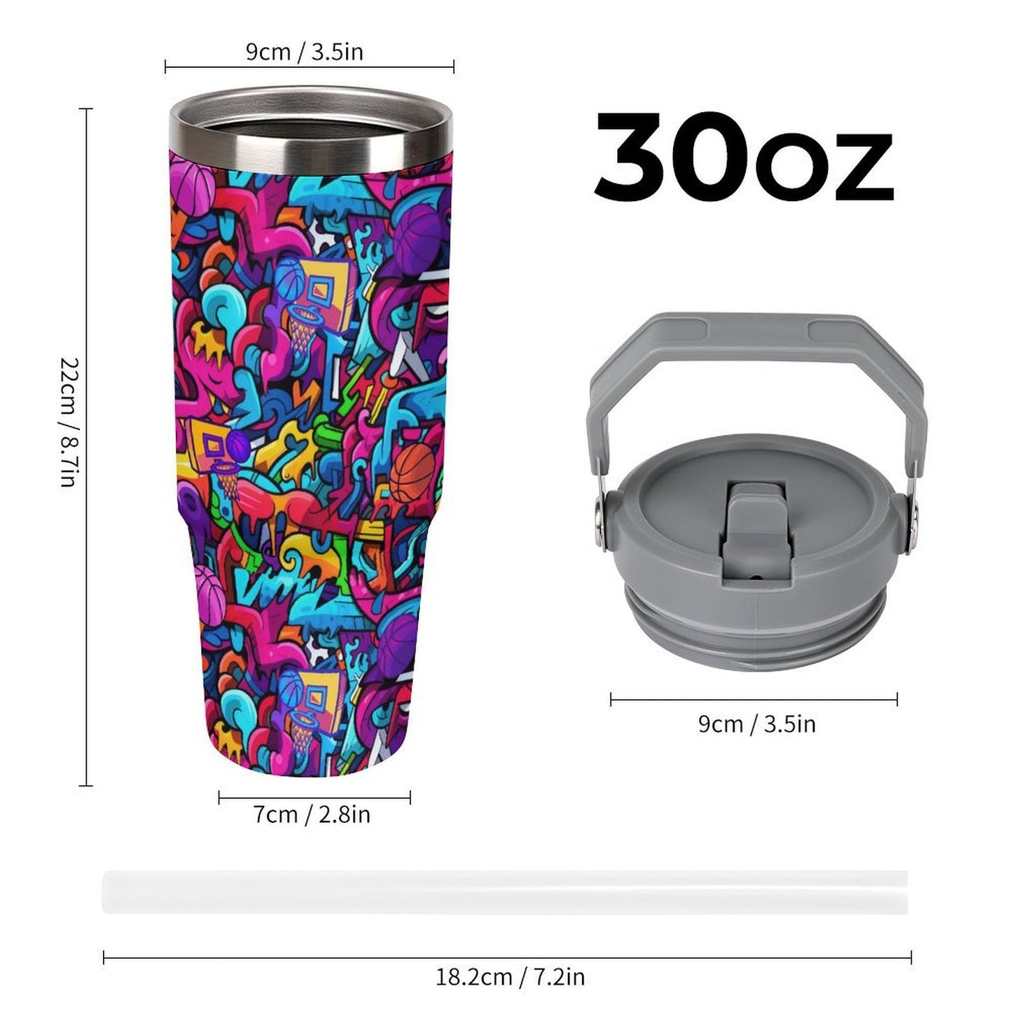 Paint Tumbler - Purple