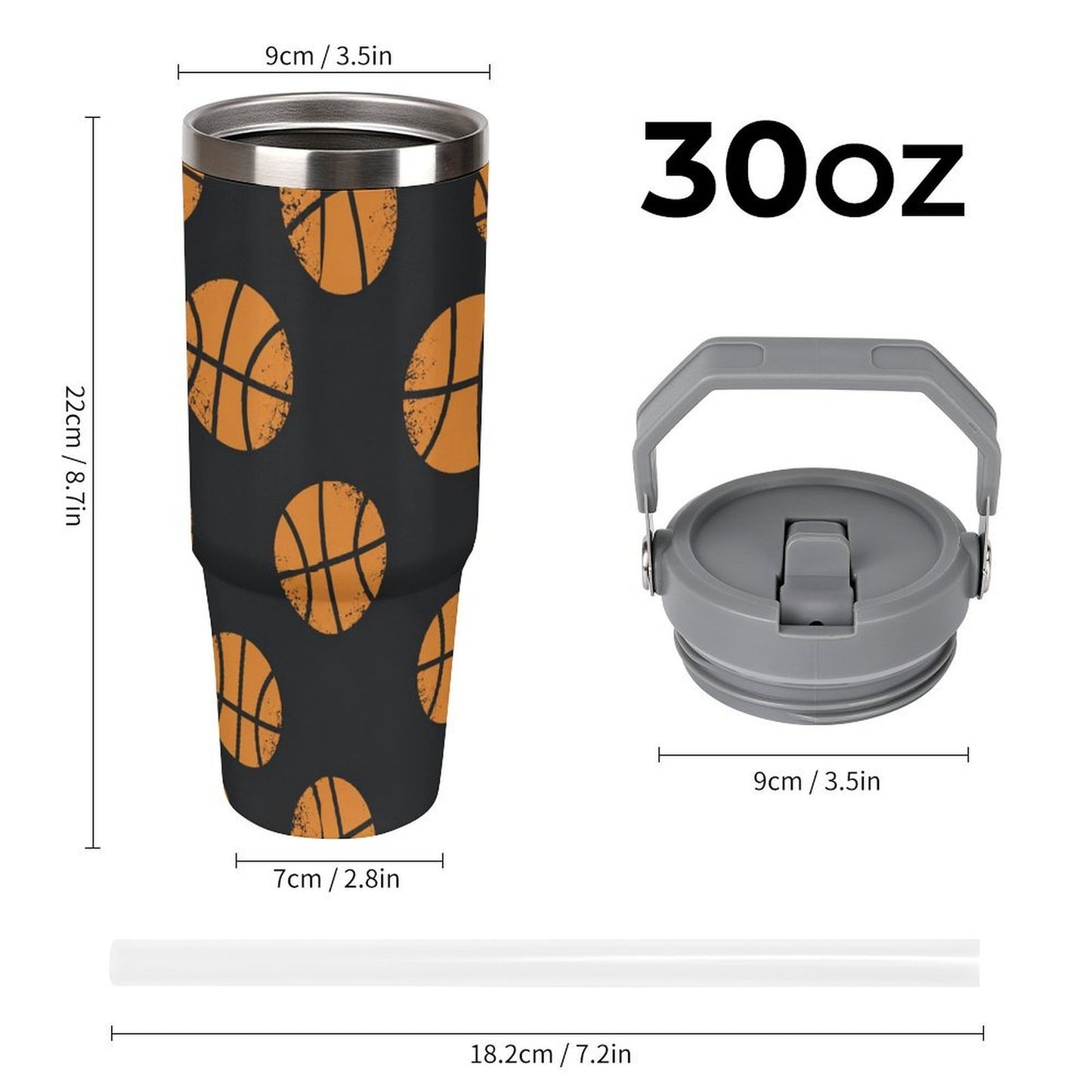 Doodle Tumbler - Black