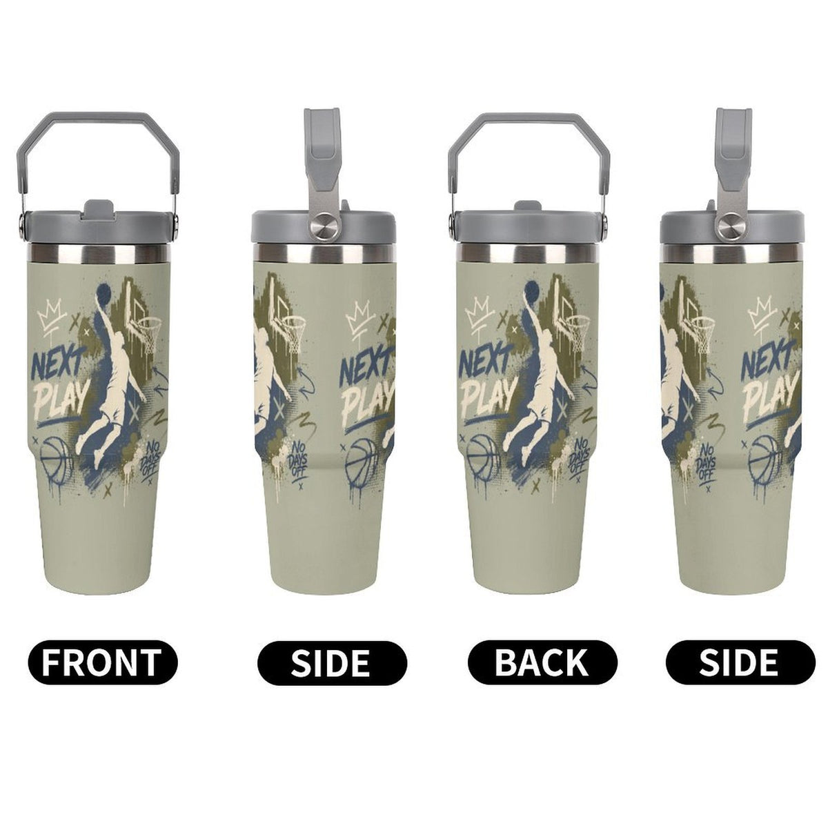 Buckets Tumbler - Sage