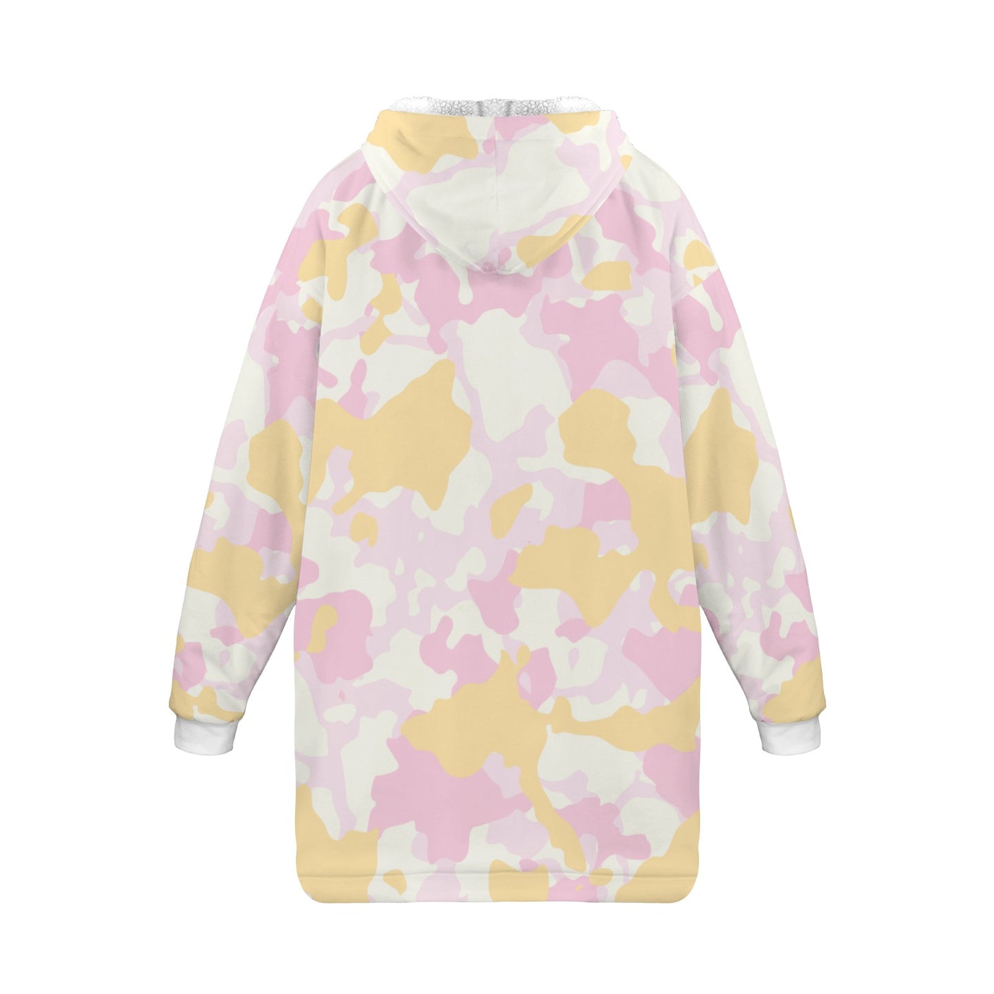 "Bench Mob" Basketball Hoodie Blanket - Pink