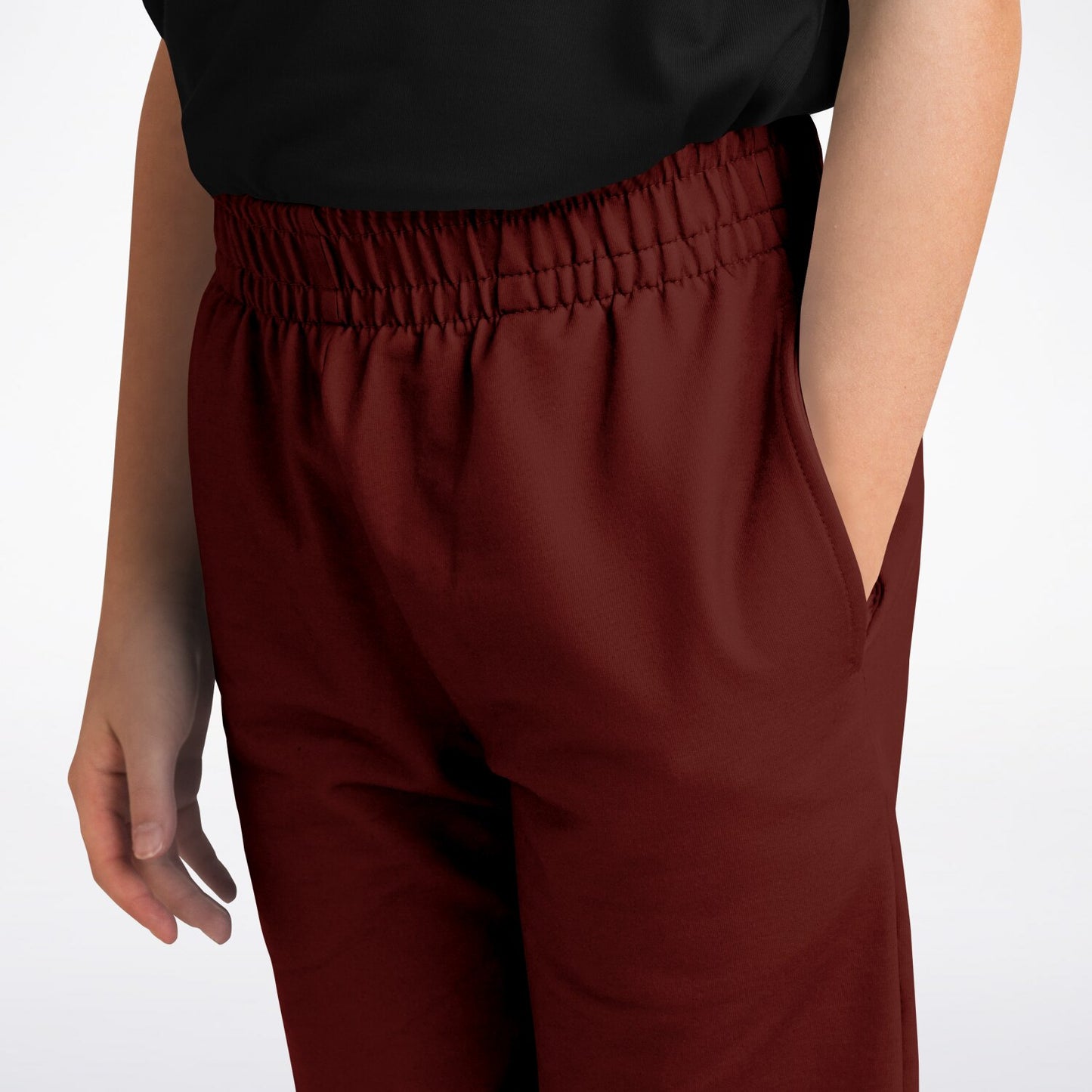 "Fade" Youth Joggers Burgundy