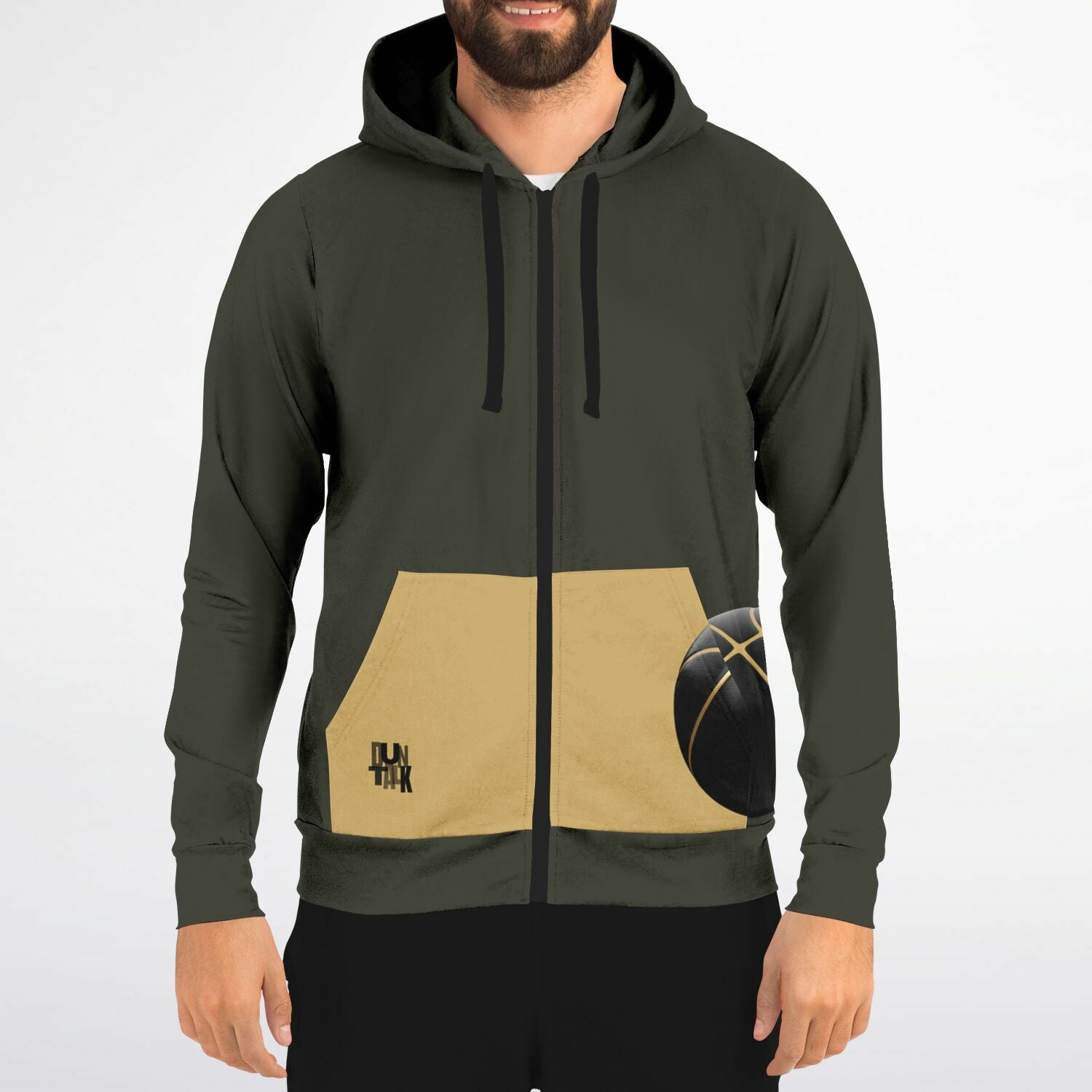 Duntalk "Black Top" Basketball Hoodie Subliminator