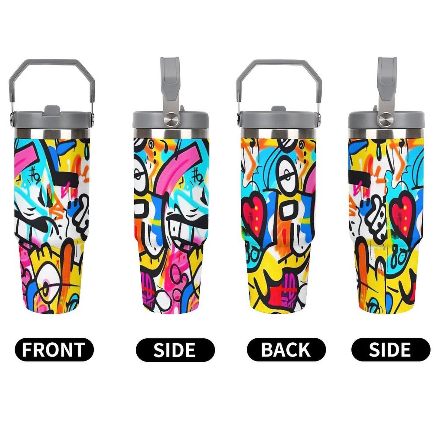 Graffiti Tumbler - Crazy