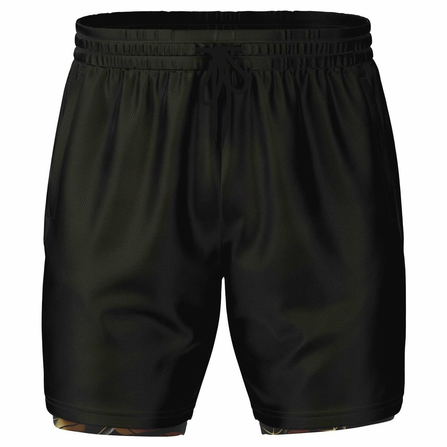 Duntalk "Black Top" Basketball 2 in 1 Shorts