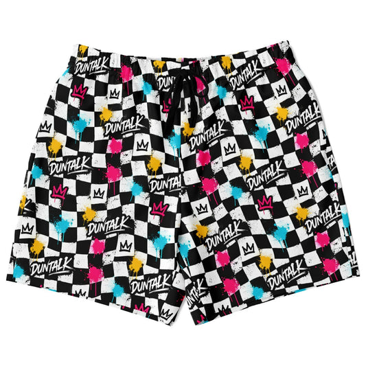 Check Mate Mid Shorts