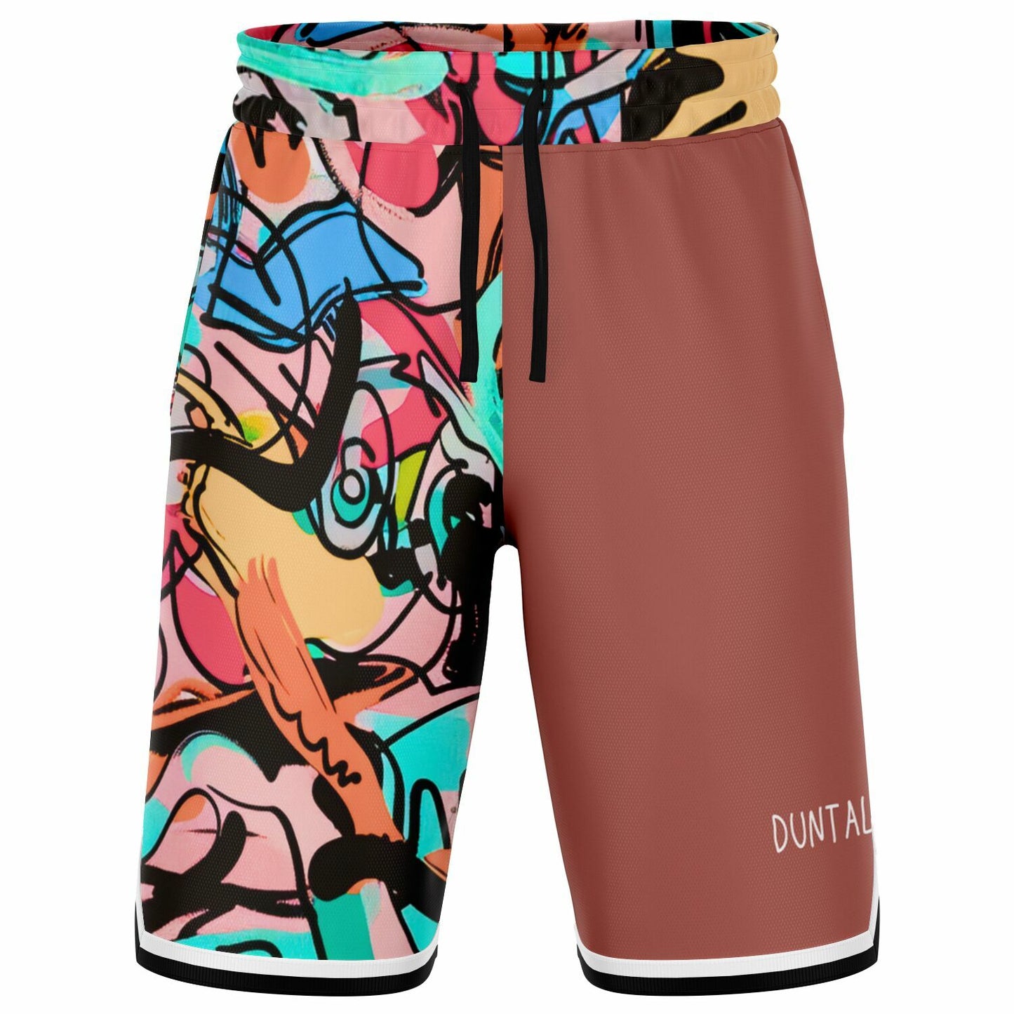 Duntalk "One Stop" Basketball Classic Shorts - Mauve