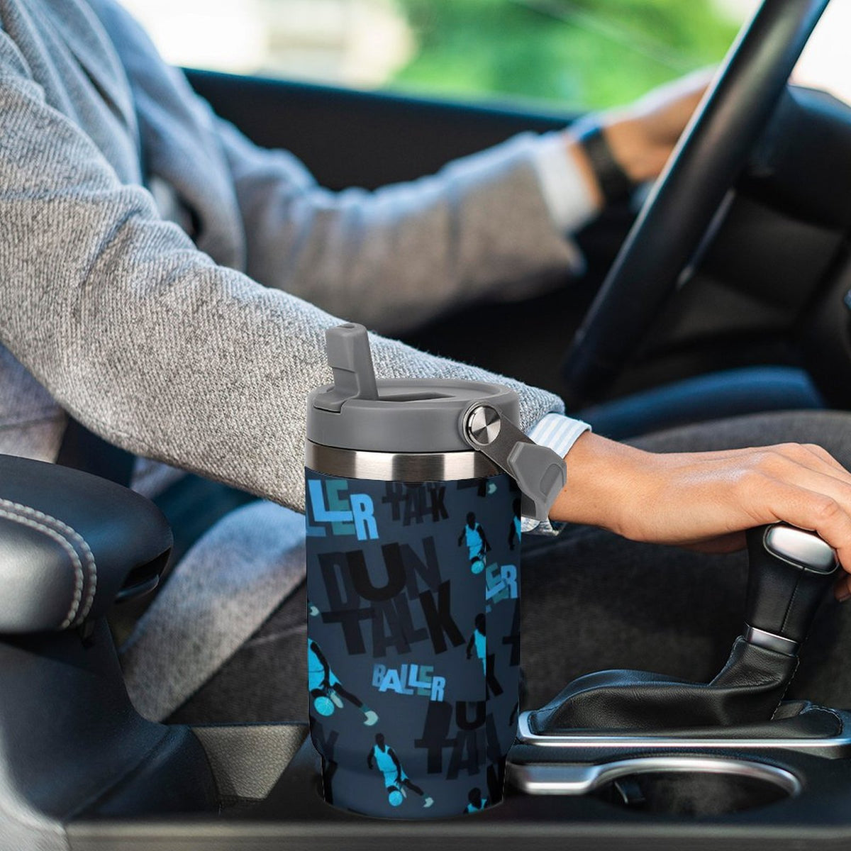 Silhouette Tumbler - Navy/Blue