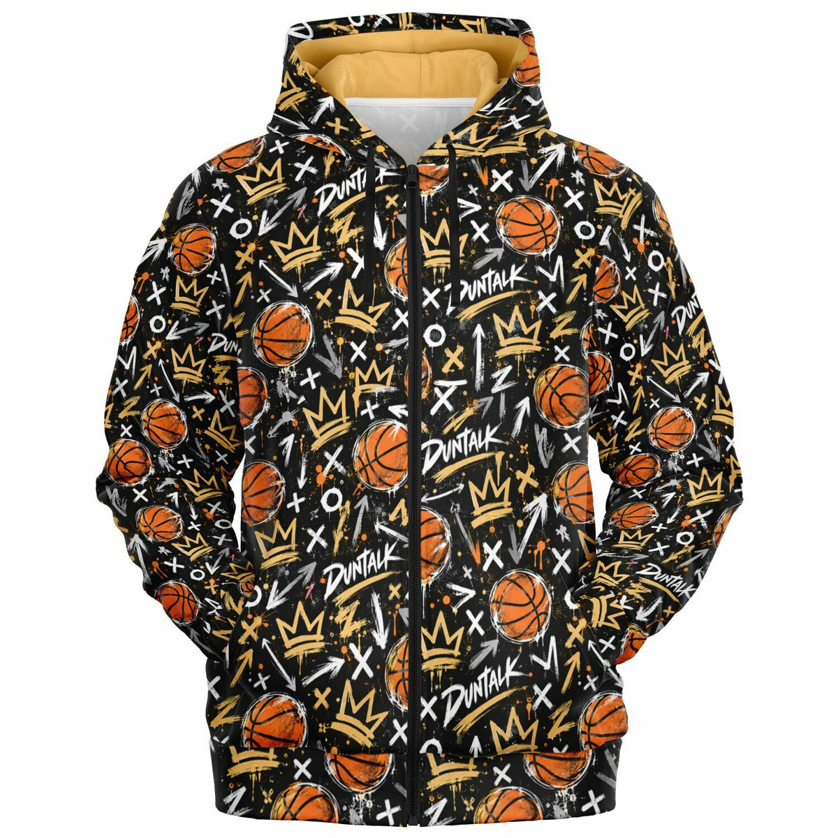 Crown Zip-Up Hoodie