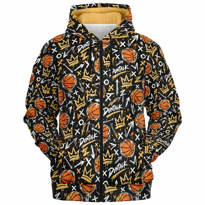 Crown Zip-Up Hoodie