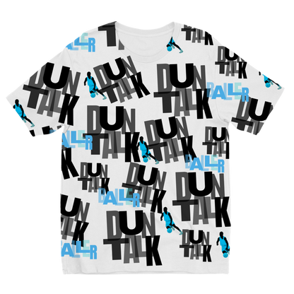 Duntalk "Baller" Basketball Youth T-Shirt - Blue